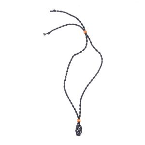 NBANLIKE 1pc DIY Hand-knitted Necklace Cord Braided Necklace Cord Empty Stone Holder Crystal Necklace Holder