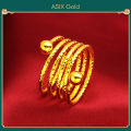 ASIX GOLD Original 916 Korea Gold Women's Bracelet Ring Set. 