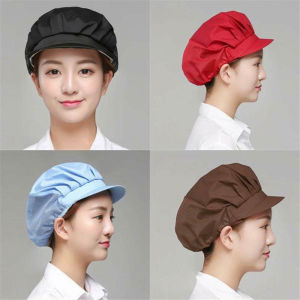 Kitchen Food Service Cooking Cap Fashion Chef Hat Mesh Hotel Restaurant Reusable Kitchen Service Hat