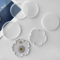 Cetakan Resin Coaster Tatakan Gelas Bentuk Hexagon Bulat Square Bahan Silicone Karet Silikon Lentur. 