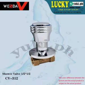 WESDA Brass Shower Valve 1/2x1/2 CV312