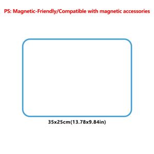 MILDPETAL Double-Sided Whiteboard A5/A4/B4/A3 Dry Erase Desktop Small Blackboard simple Reusable Erasable Writing Board Kids