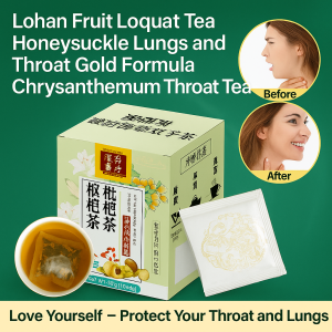 Luo Han Guo Loquat Tea A Throat Moisturizing Tea For Those Who Sit For Long Periods Of Time At Work Relieves Throat Discomfort罗汉果枇杷茶