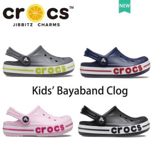Crocs for kids girls BAYABAND CLOG childrens hole shoes beach shoes travel casual shoes non-slip breathableItem #207019