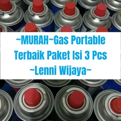 WAJIB PUNYA ~MURAH~PAKET HEMAT GAS PORTABLE ISI 3 PCS | TERLARIS