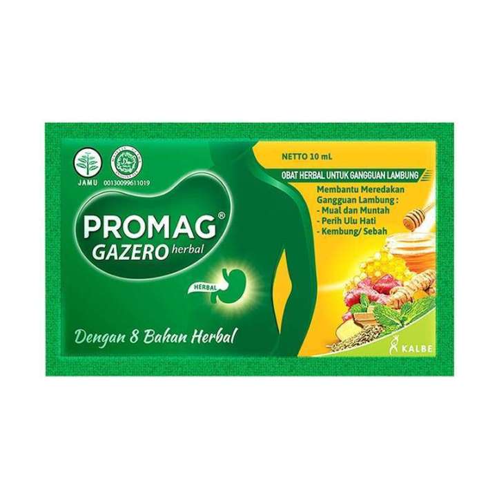 Promag Herbal Sirup Cair 15ml Obat Maag