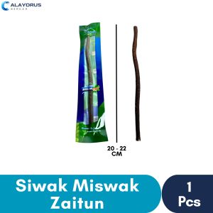 Siwak Zaitun Hitam Asli Original 100 Rasulullah Kayu Miswak Arab Penghilang Bau Mulut Premium