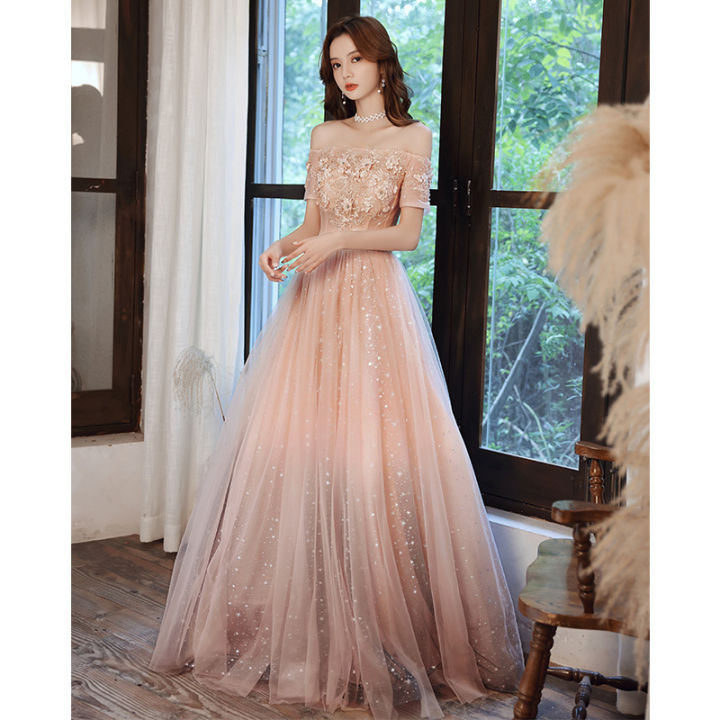 EAGLELY Banquet High End Annual Long Evening Dress For Women