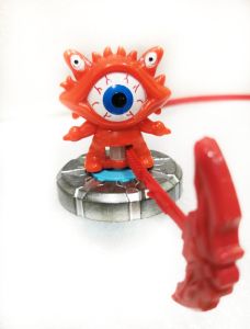 Ultraman Figures Spinning Top with Pull Rack Toys for Boys/Kids Magic Battle Pull Wire Rotating