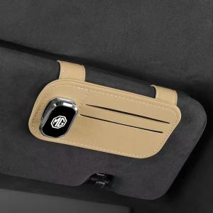 High quality Car Multifunctional Glasses Clip Car Sun Visor Card Pen Bill Organizer Sunglasses Storage Clip Car dedicated For MG TF ZR EV GS EZS RX5 ZT 3SW Saloon ZS MG3 MG5 MG6 GT