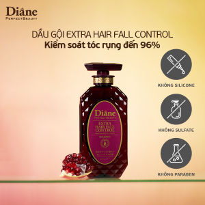 Combo dầu Gội Dầu Xả Kiểm Soát Ngăn Ngừa Rụng Tóc Lên Đến 96% - Moist Diane Extra Hair Fall Control