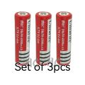 High Quality 18650 6800mAh 。 3.7V Rechargeable Lithium Battery Li Ion. 