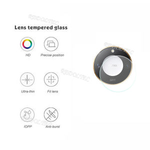 For Honor X9C Smart 5G 2in1 Lens and Screen Protector Full Coverage Full Glue Tempered Glass For Honor X9CSmart HonorX9C Smart Full Cover Camera Protectior With Film Protection