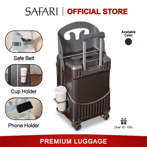 SAFARI Kids Multi-Function  20" Luggage - Carry-On Suitcase Password Protection
