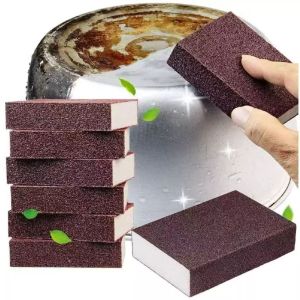 【BUY 10 TAKE10】20pcs Magic Sponge Rubbing Old Pot Renovation Kitchen Accessories Cleaning Artifact Rust Old Pot Renovation Nano Emery Magic Sponge Kitchen Nano Emery Magic Cleaner Rub Pot Except Rust Focal Stains Sponge Cleaning Accessories