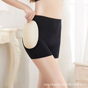 Fake Butt Buttocks Lifting Panties Women Detachable Padding Thin Fake Wide Crotch Safety Pants Panty With Padding for Women
