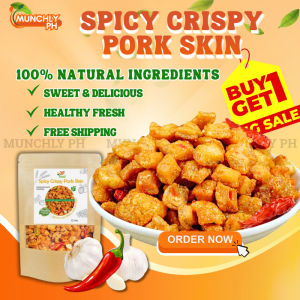 Crunchy Pork Lard Snacks Spicy Delightful Leisure Time Craving Relief Freshly Fried And Sent Pork Belly Speciality