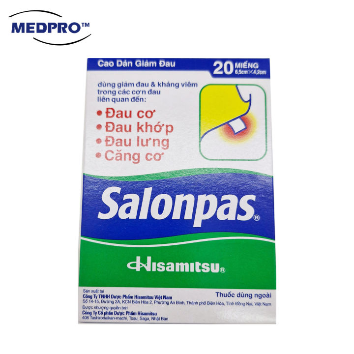 Salonpas Patch 20S