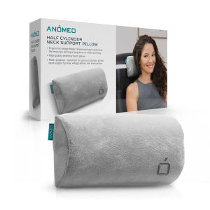 Anomeo Half Cylinder Neck Support Pillow Memory Foam Cushion