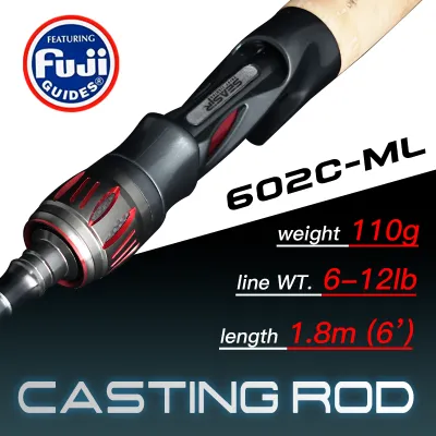 SEASIR REPEATER Fishing Rod FUJI-O Guide Rings Carbon High Sensitivity 2A Grade Cork Handle 6000G Super Drag Lure Weight 5-28G Ultralight ML/M/MH Spinning/Casting Fishing Rod