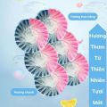 Viên Tẩy Bồn Cầu Tự Động Khử Mùi Diệt Khuẩn, Hương Hoa Hồng - Sạch Bóng, Thơm Lâu - Combo 5 Viên. 