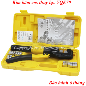 Kìm bấm cos thủy lực YQK70- Bảo hành 6 tháng