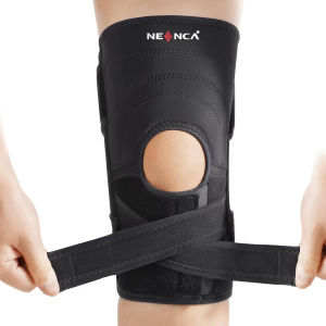 NEENCA Knee Braces for Knee Pain Reliefwith Side Stabilizers for Meniscus Tear ACL MCL LCL，Arthritis Joint PainAdjustable Knee Support for Men and Women