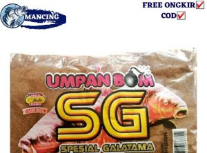 Umpan Pancing Bandul Galatama Bom Sg Stella 800gram Pengumpul Ikan Air Tawar Aroma Amis Wangi Harum