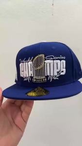 Europe and America LA Dodgers Baseball Hat Sunshade Embroidery NY Flat Brim Hat SOX Enclosed Large Head Circumference