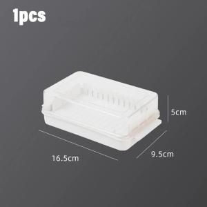 Butter Cutting Storage Box with Lid Refrigerator Cheese Baking Storage Storage Convenient Fresh Baking Butter Kitchen Tools