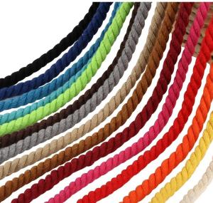 3Meters Macrame Cord Colored Cotton Rope Colorful Cord Twine for Wall Hanging Plant Hangers Crafts Decorative Projects