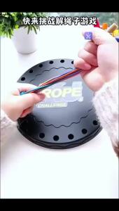 Twisted Rope Puzzle Game Brainy Knots Rope Untangle Board Game Untied Challenge Logic Thinking Strategy Table Game