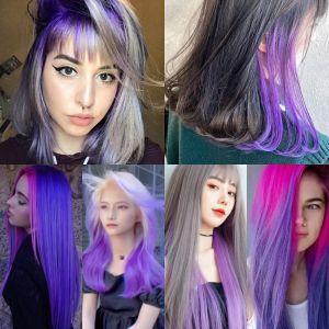 Professional Hair Color Set 100ml men and women dye colour cream set /warna rambut//home use/bleaching set/dye rambut kelabu hair dye permanent dye Muslim friendly