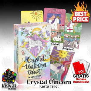 Kartu Tarot Crystal Unicorn Pamela Chen Ramalan Tarot Deck
