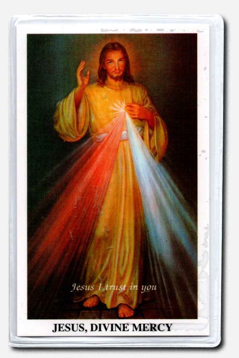 Divine Mercy O'Clock Prayer Laminated Stampita Lazada PH