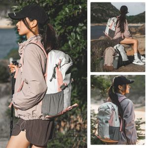 VOYUE Waterproof Travel Bag Large Capacity Outdoor Lightweight Hiking Backpack Fashion Multifunctional Camping Bagpack For Women Man