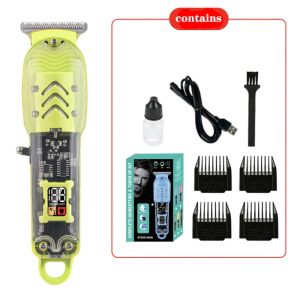 INVADER Stainless Steel Hair Clipper Trimmer Lawn Mower Electric Shaver Gifts Barber Shop Haircut  Machine
