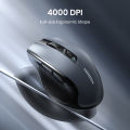 UGREEN chuột Bluetooth 2.4G chuột không dây Wireless Mouse Ergonomic Silent Mouse 4000DPI for MacBook Tablet Laptop Computer Desktop PC Model: 90855. 