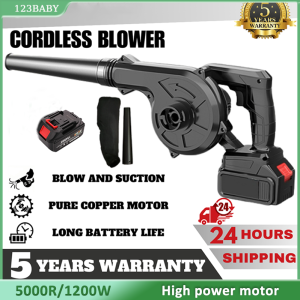 Electric Leaf Sweeper Blower Cleaner 220V Blowing Collecting 2 in 1 Dust Collector