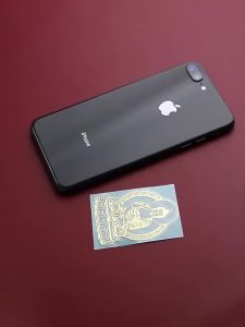 Guanyin Metal Sticker for Blessing Prosperity Longevity and Wealth Phone Sticker Shakyamuni Buddha Natal Buddha Decorative Sticker