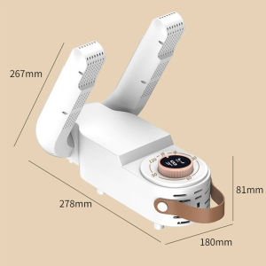 เครื่องเป่ารองเท้า เครื่องอบรองเท้า UV shoes dryer พกพาเดินทาง แบบตั้งเวลาได้ กําจัดกลิ่น ลดความชื้นและทำให้แห้ง