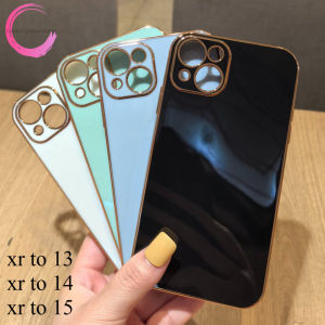 For Convert the body from xr to 13 personalized silicone cases for men and women and convert the XR ke 14 xr to 13 creative personalized phone cases.