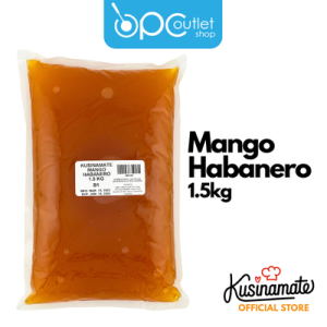 Kusinamate Mango Habanero 1.5Kg ready to use sauce negosyo pack versatile for cooking marinade glaze coating consistent flavor