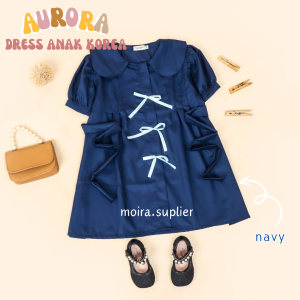 DRESS ANAK AURORA DRESS LUCU MODEL KEKINIAN