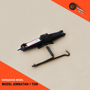 Dongkrak Mobil 1 Ton Warna Hitam Non Box
