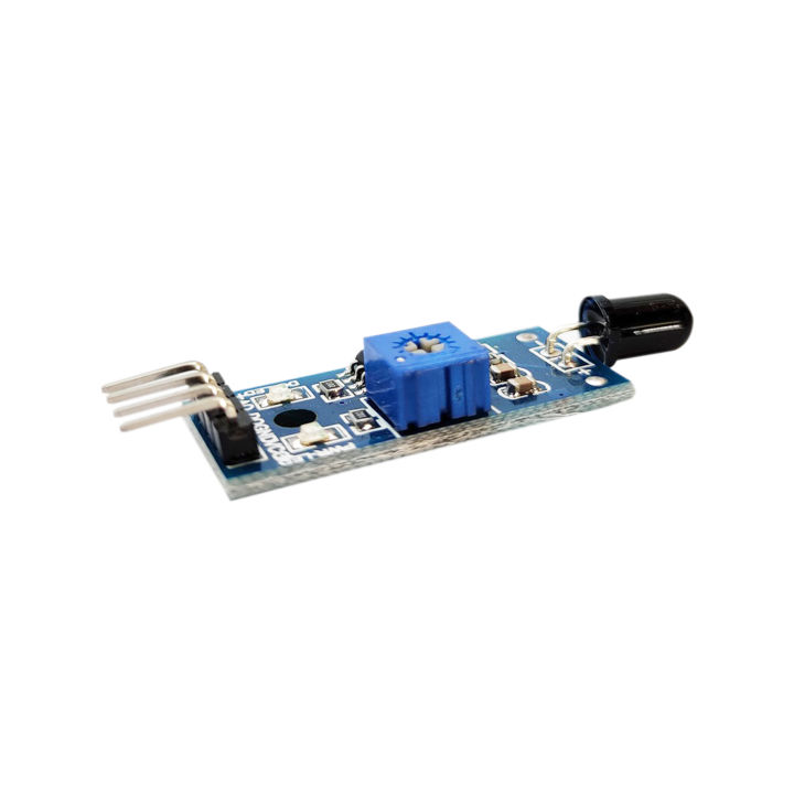 Flame Sensor Module LM393 4 Pin IR Fire Detector Detection Infrared ...