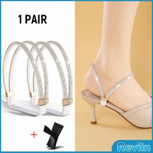 R.E. 1 คู่ สายรัดรองเท้า รองเท้าส้นสูง สายรัดข้อเท้า ป้องกันหลุดส้น แก้รองเท้าหลวม หลุดง่าย High heels straps