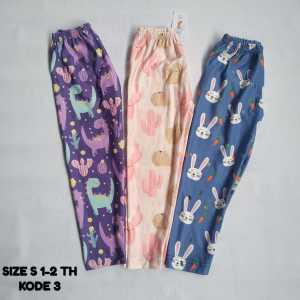 INOEL KIDS PAKET MURAH CELANA LEGGING ANAK PEREMPUAN USIA 3 BULAN - 10 TAHUN ISI 3 PCS BAWAHAN HARIAN BALITA BAHAN SPANDEK IMPORT LENTUR DAN NYAMAN ADEM CELANA PANJANG BERMOTIF LUCU PAKET HEMAT MURAH LONG PANTS DAILY KIDS BISA COD