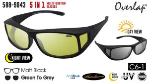 CTS IDEAL 9043 Polarized Sunglasses (Trans Vision Lens)