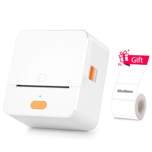 【Super low price】P1 Label Maker Machine 57mm Pocket Thermal Sticker Printer for Organizing Adhesive Tag DIY Date Journal Study Stickers 20-50mm label Width Support Wireless BT Connect Compatible with iOS Android